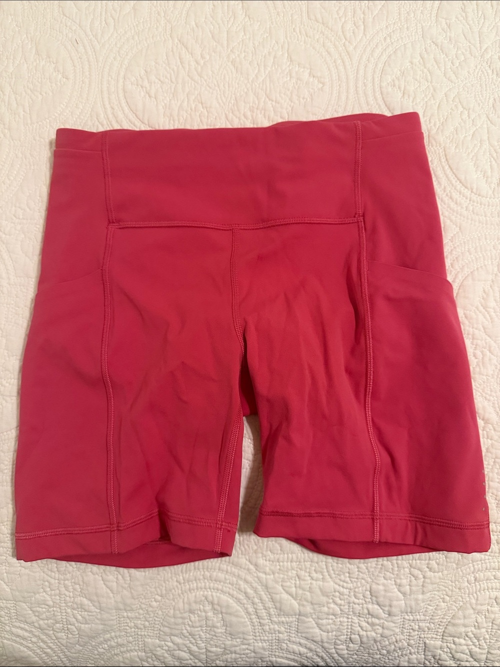 Lululemon Swift Speed High Rise Bike Shorts 6in - Pink